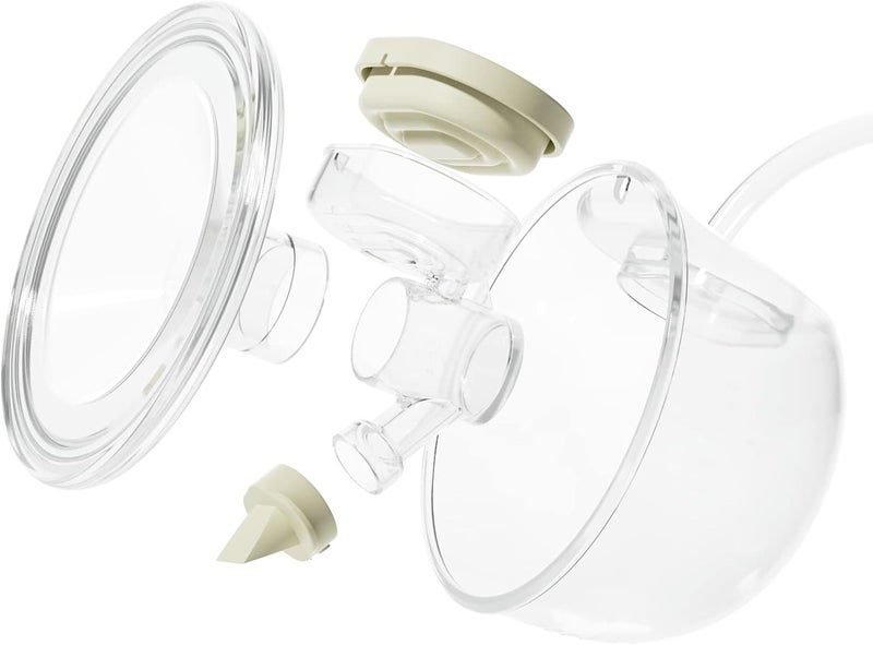 Phanpy Wearable Breast Pump Milk Collector Cup, New Cup Parts, Original Breast Pump Replacement Accessories, 24 mm Flange and 20mm Insert Included, 15 oz / 420 ml, 2 Piece - Image 4